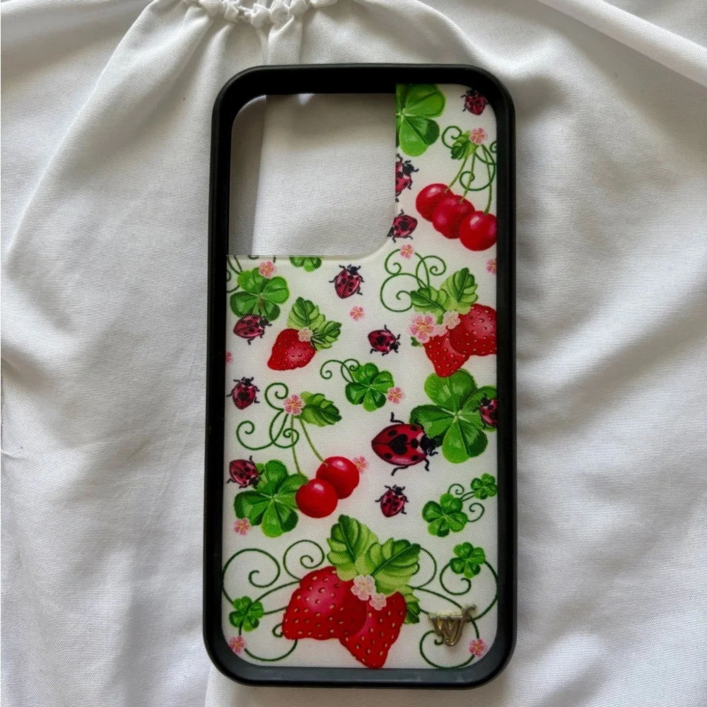 Black and Red Premium Phone Case + Screen Protector